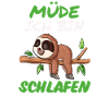 Faultier Müde