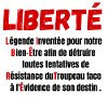 Liberté définition-légende inventée pour notre
