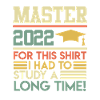 Master apprentissage long Master 2022