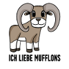 Mufflon Wildschaf