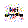 kei gezellig, Brabants with confetti
