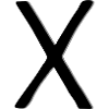 X