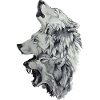 Three wolves