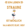 Zootier Strauß