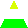 Always on top (split triangle)
