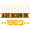 Timeless retro style with 1962 logo