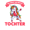 Tochter Einhorn Töchter Geschenk