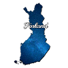 Carte de la Finlande finlande