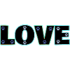 Liebe blaue Katzenpfoten