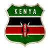 Kenya coat of arms flags design