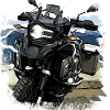 Affiche Moto GS
