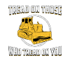 Bulldozer Construction Worker Gift