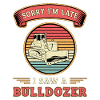 Bulldozer Construction Worker Gift