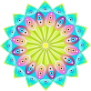 Buntes Mandala