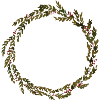 Kranz - weihnachtskranz - Blätter
