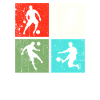 Football Footballer Retro