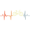 Radfahrer Herzschlag