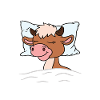 Sleeping goat let me sleep