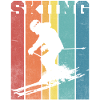 Skipalette Retro Farben