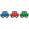 three cars
