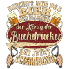 Buchdrucker Bier Feierabend