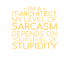 "IT-Architect Sarcasm | IT-Architektur"