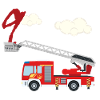 Fire truck - 9th birthday
