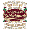 Goldschmied Fahrer Wein Feierabend