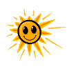 Sweet smiling sun