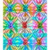 Vibrant Can and Abstract Light Pattern