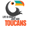 Tukan Toucan's cute toucans