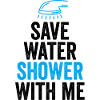 save water shower with me