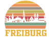 Freiburg | Freiburg Skyline Retro