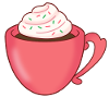 Cute cute kawaii cocoa cup