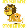 Jeg skal være storebror Løve snart til kommende