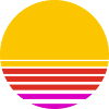 Retro Sonne
