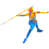 Speerwerfen Speerwurf Leichtathletik