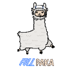 Allpaka / Lama im Weltraum