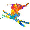 Skiers Ski skiing