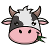 cute cow face | Head