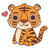 Cute Little Tiger Cub