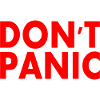 don't panic