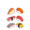 Six-pack sushi