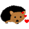 Hérisson Saint-Valentin
