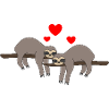 Sloth Valentine's Day