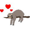 Sloth Valentine's Day 2