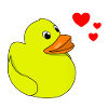 Squeaky Duck Valentine's Day