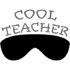 Cool lunettes d’enseignant tshirt design