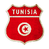 Tunisie Armoiries Drapeaux Design