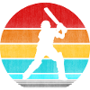 retro vinatge cricket